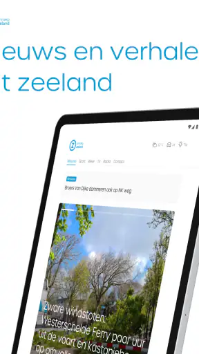 Omroep Zeeland screenshot