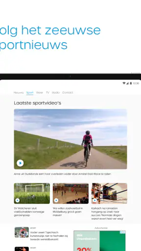 Omroep Zeeland screenshot