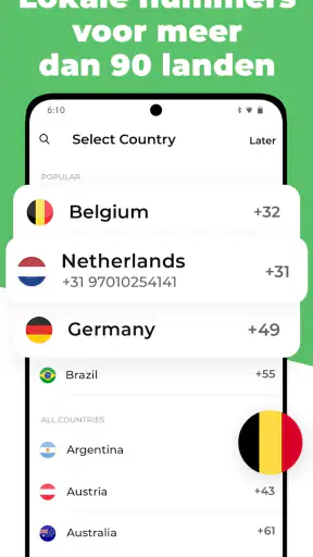 OnPhone: Tweede telefoonnummer screenshot