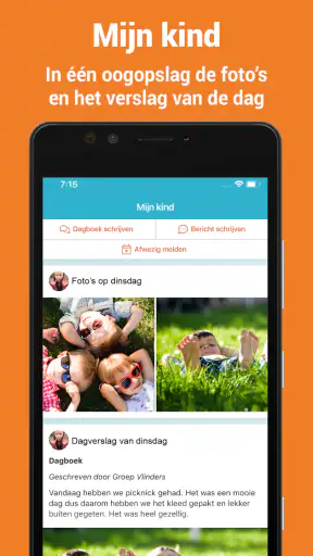OuderApp van Konnect screenshot