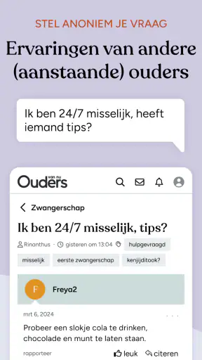 Ouders van Nu - Zwanger & Baby screenshot