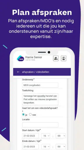 OZO: waar zorg samenkomt screenshot
