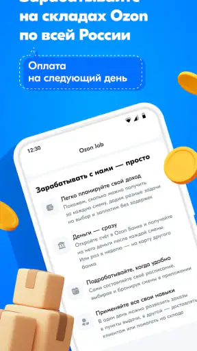 Ozon Job screenshot