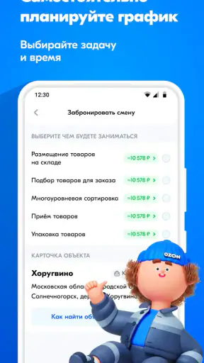 Ozon Job screenshot