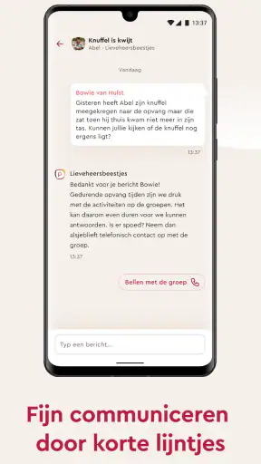 Partou kinderopvang screenshot