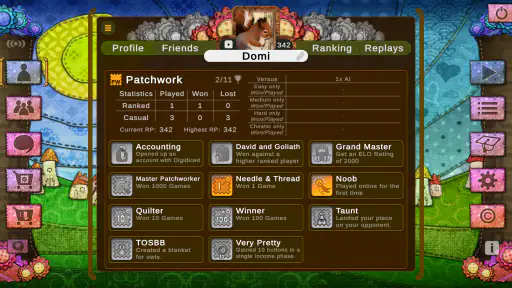 Patchwork The Game screenshot