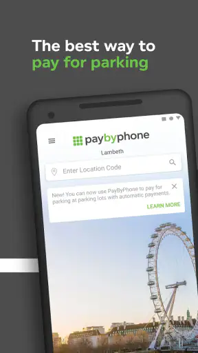 PayByPhone screenshot