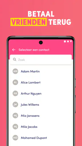 Bancontact Pay screenshot