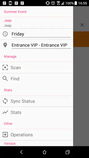 Paylogic Scanning screenshot