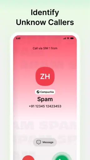 Peekora: ID Caller, Block Spam screenshot