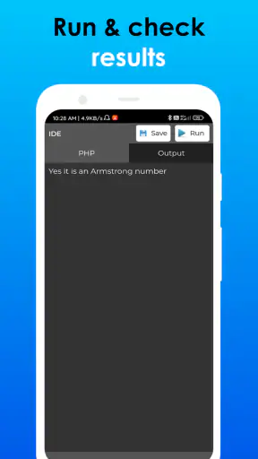 PHP Editor - Code & run PHP screenshot