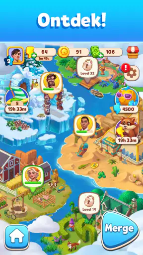 Pines Peak: Samenvoegen spel screenshot