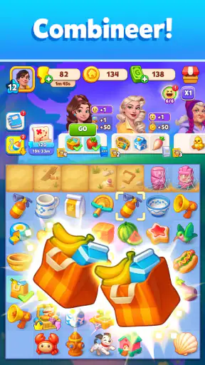 Pines Peak: Samenvoegen spel screenshot