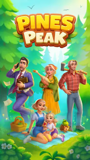 Pines Peak: Samenvoegen spel screenshot