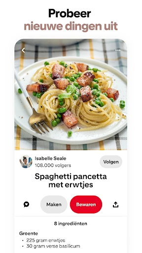 Pinterest screenshot