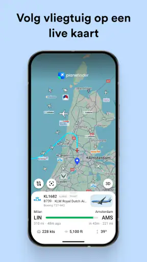 Plane Finder screenshot