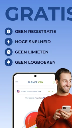 Planet Free VPN Gratis Proxy screenshot