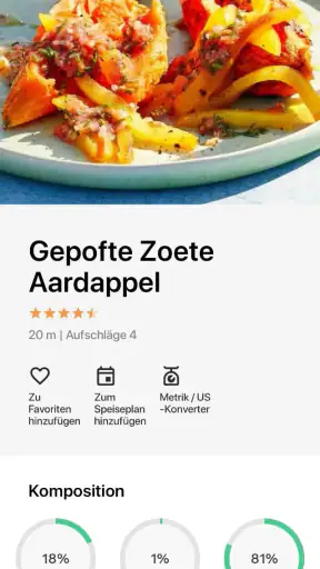 Plantaardig dieet recepten screenshot
