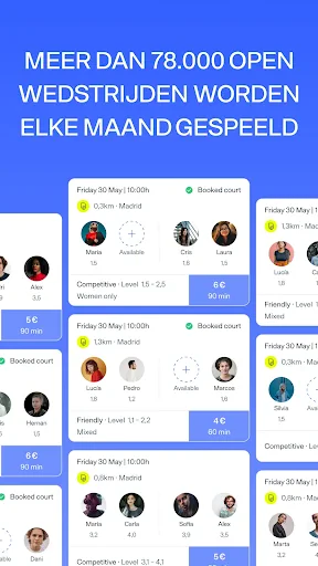 Playtomic - Speel padel screenshot