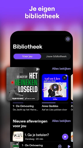 Podimo: Podcasts Luisterboeken screenshot