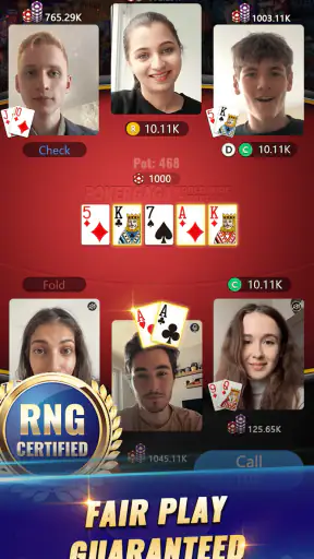 PokerGaga: Texas Holdem Live screenshot