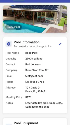Pool Chemical Calculator screenshot