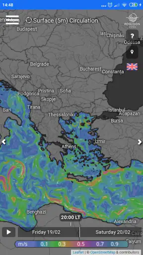 POSEIDON System Weather screenshot