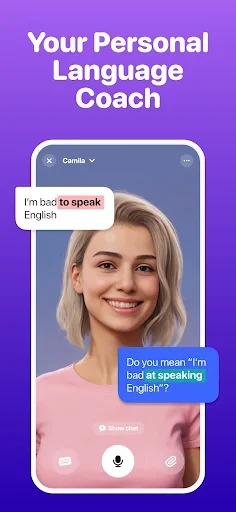 Praktika – AI Language Tutor screenshot