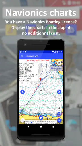 Pro Weather Routing Navigation screenshot