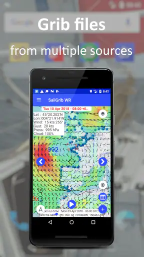 Pro Weather Routing Navigation screenshot