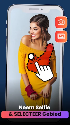Probeer Kleren met AI screenshot