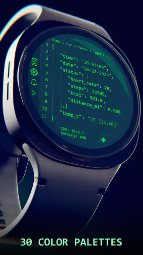 Programmer Watch Face screenshot