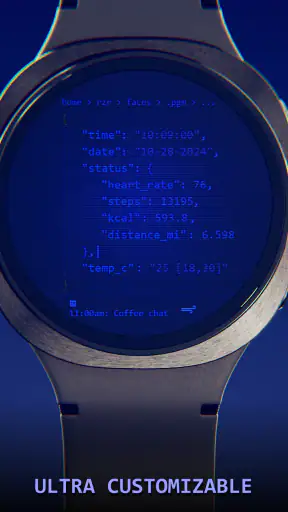 Programmer Watch Face screenshot