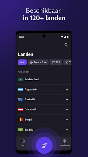 Proton VPN: Snel en veilig screenshot