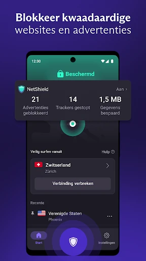 Proton VPN: Snel en veilig screenshot