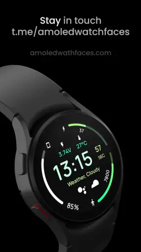 Pulse Watch Face screenshot
