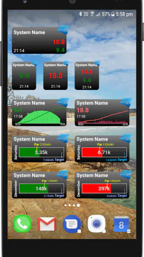PV Output screenshot