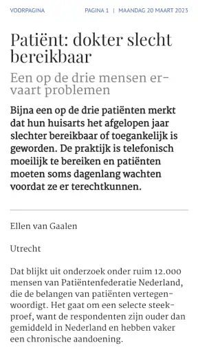 PZC - Digitale krant screenshot