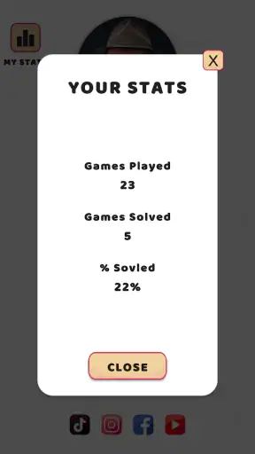 Q-Less Crossword Solitaire screenshot