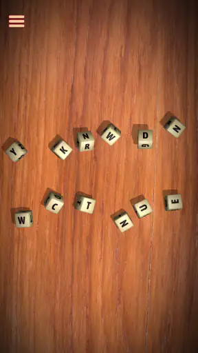 Q-Less Crossword Solitaire screenshot