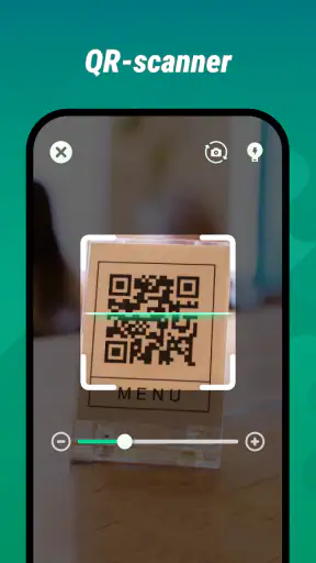 QR-codescanner screenshot