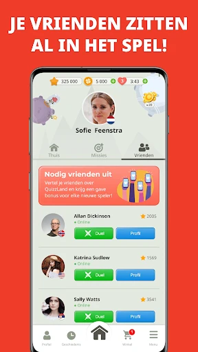 QuizzLand: Quiz en Trivia spel screenshot