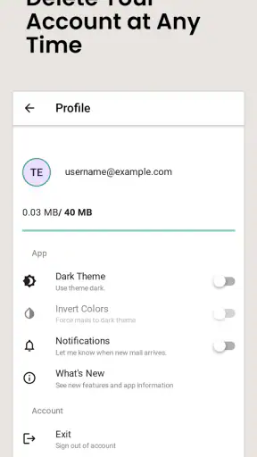 Rabbit Mail - Temporary Email screenshot
