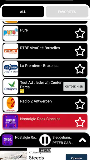 Radio België screenshot