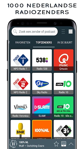 Radio Luisteren Nederland App screenshot