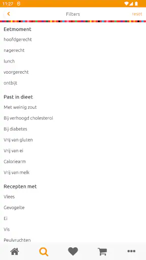 Receptenapp Slim Koken screenshot