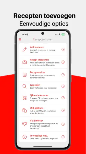 Receptenmaker – jouw kookboek screenshot