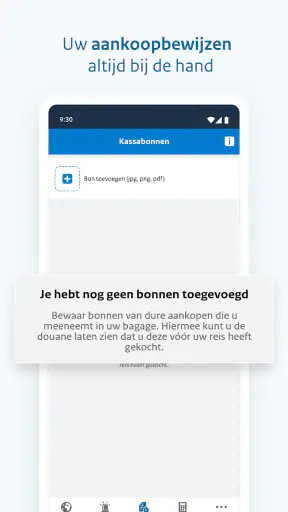 Reisapp screenshot