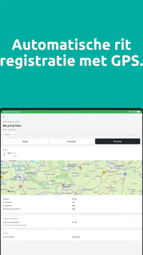 Reisbalans screenshot