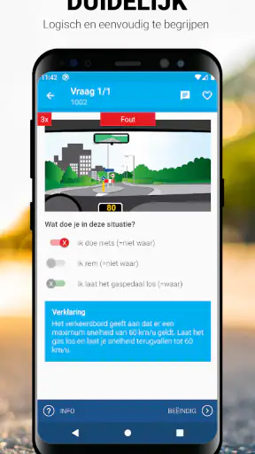 Rijbewijs Nederland 2026 screenshot